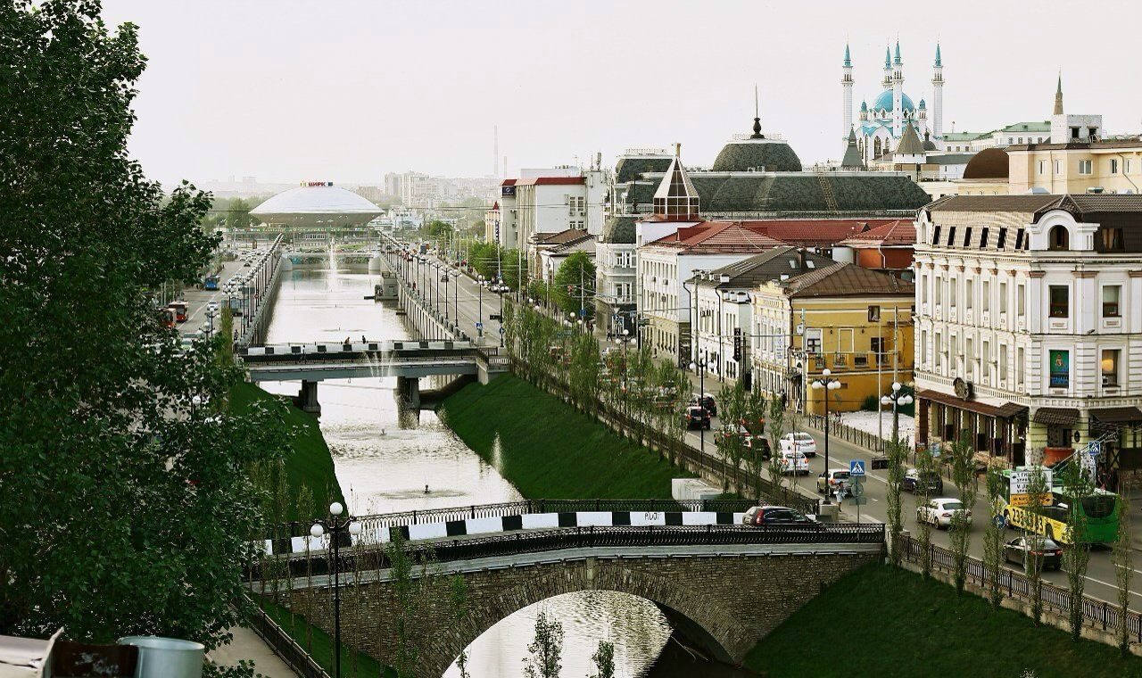 Каналы и малые реки в Казани