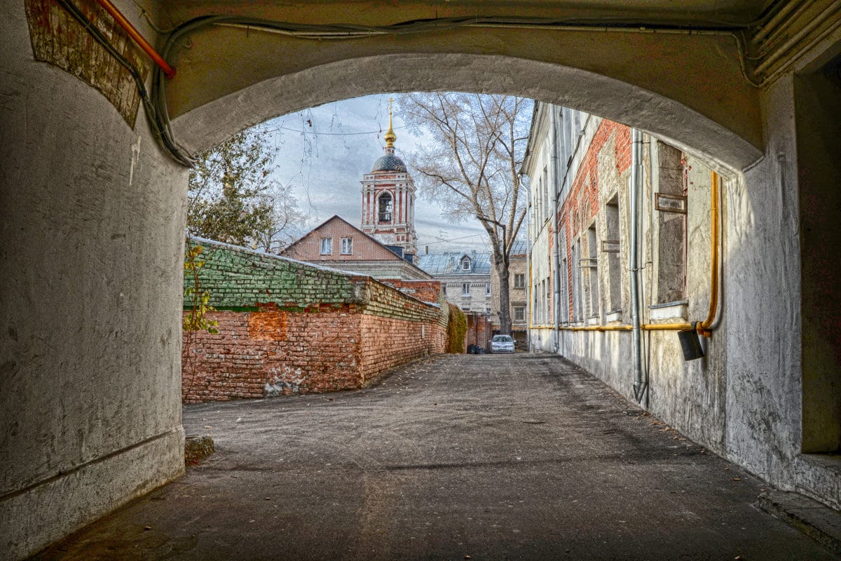 Старинные дворы Москвы