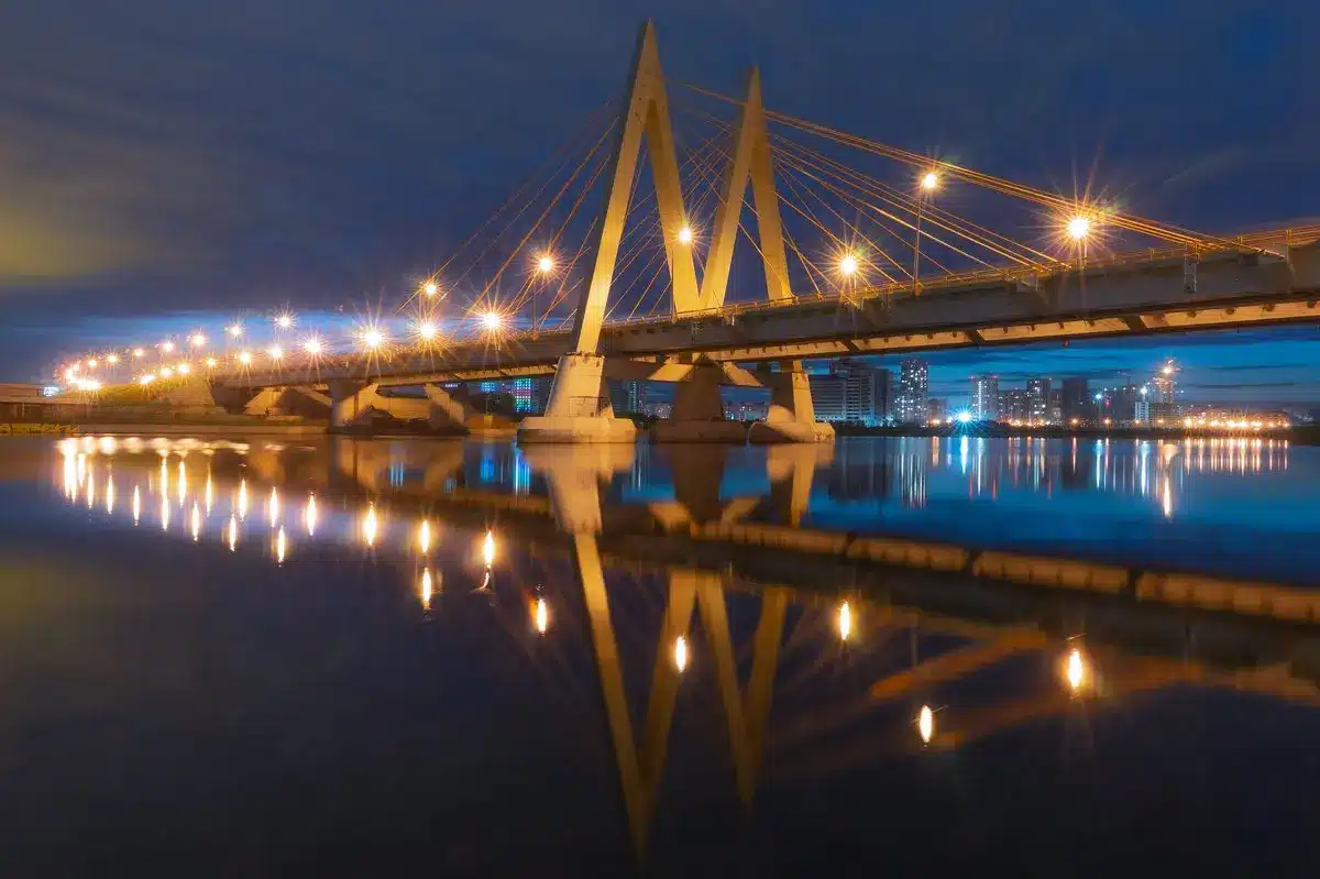 Набережные и мосты в Казани