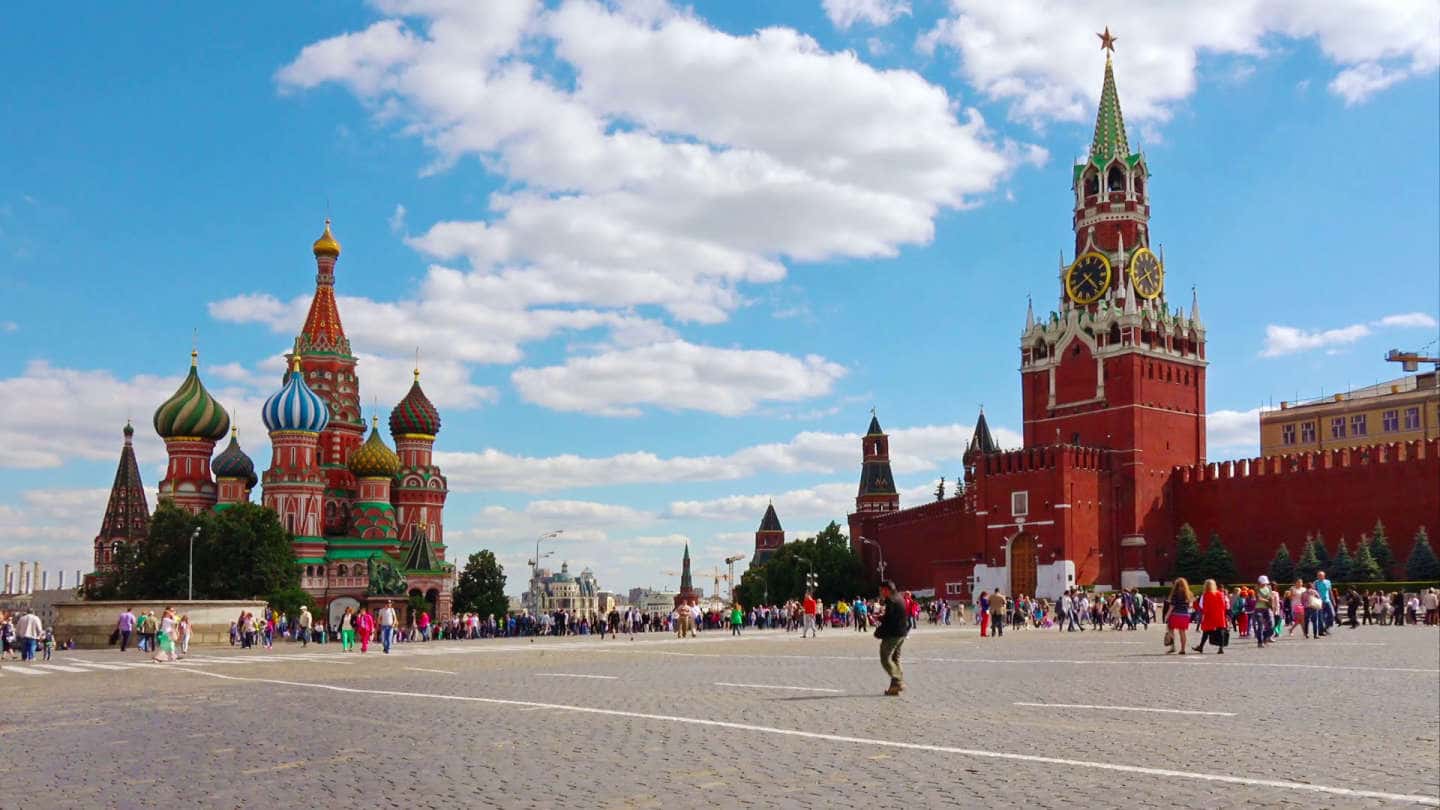 Красная площадь и Кремль
