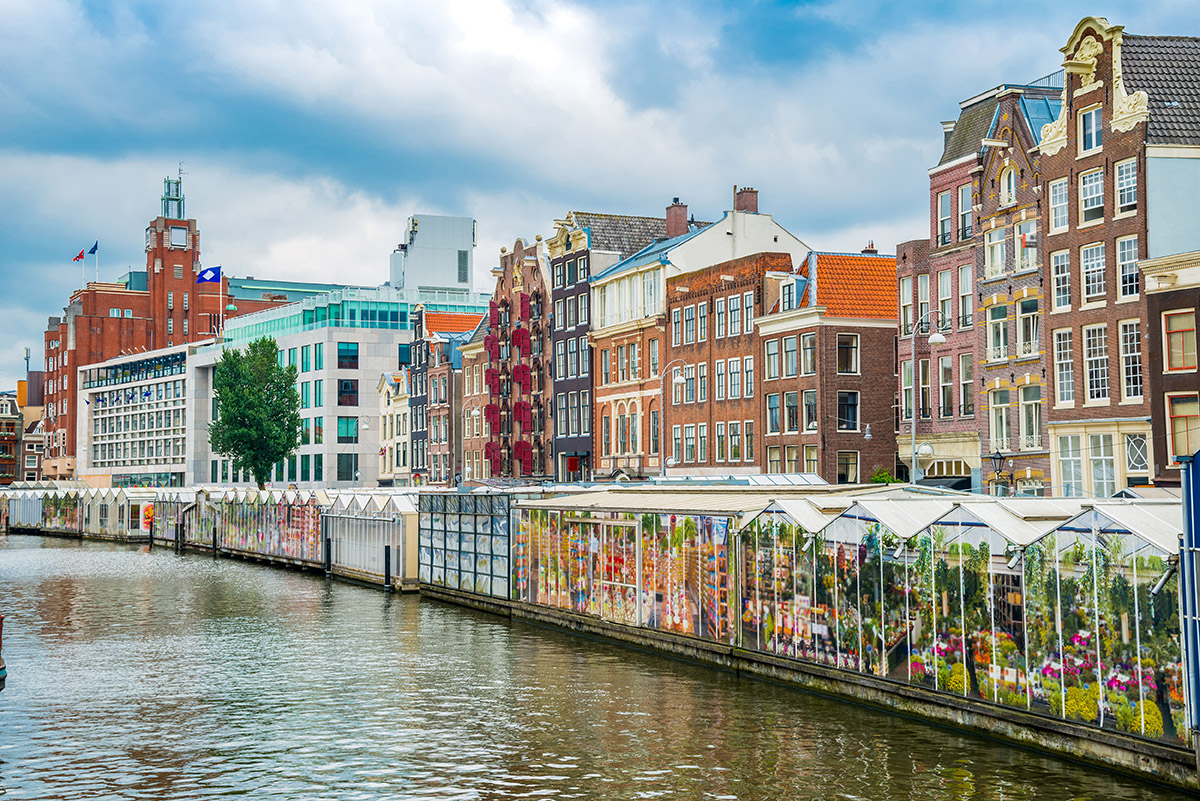 Цветочный рынок Bloemenmarkt