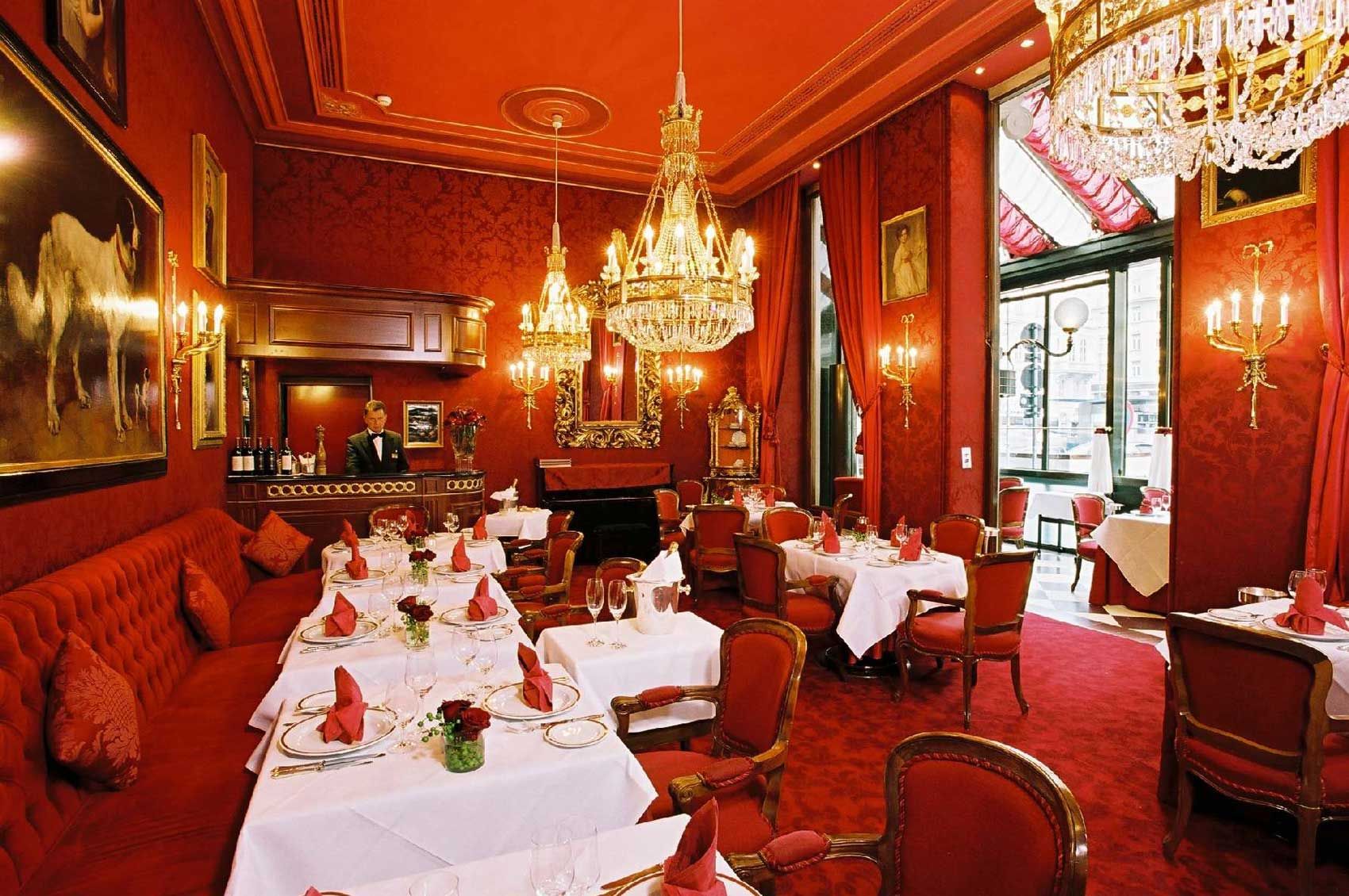 Кафе Sacher в Вене