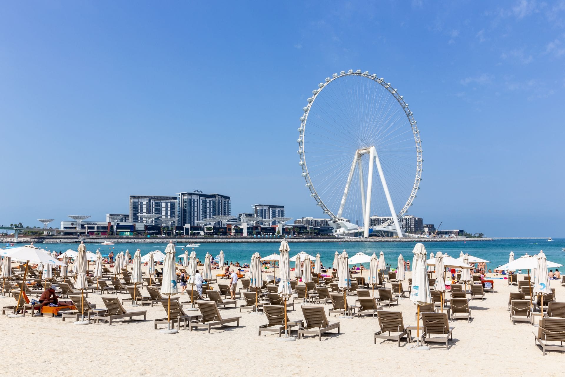 Пляж JBR