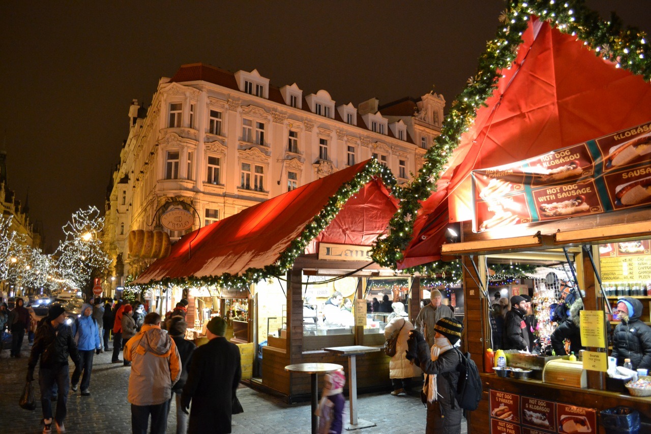 Рождественская ярмарка в Праге
