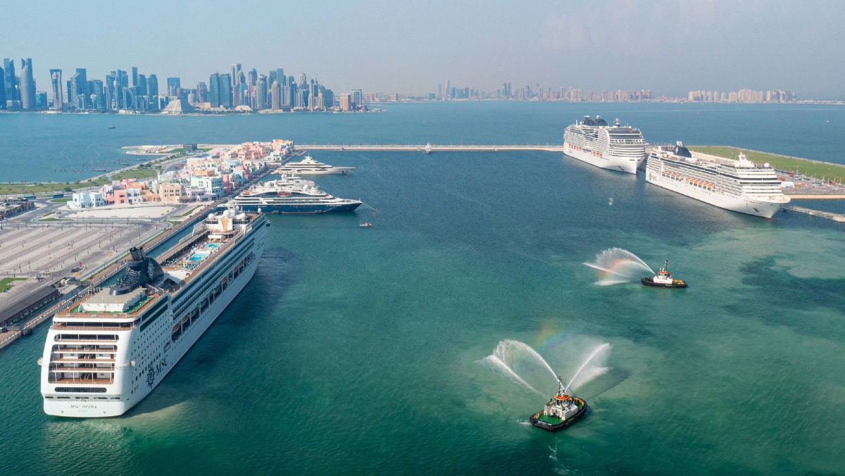 Доха во время круиза
