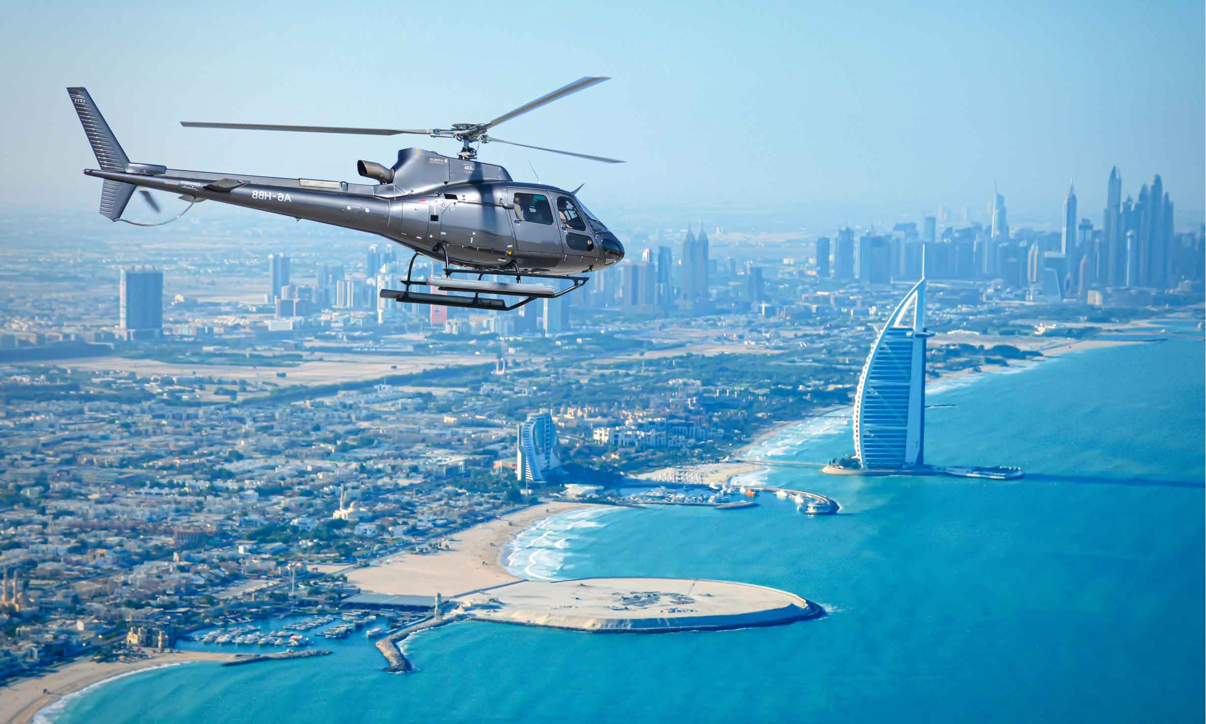 Дубай с высоты