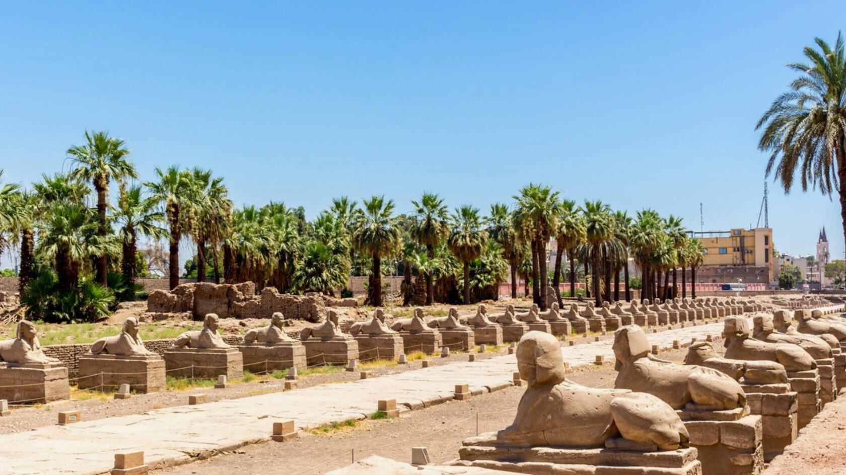 Древние улицы Луксора